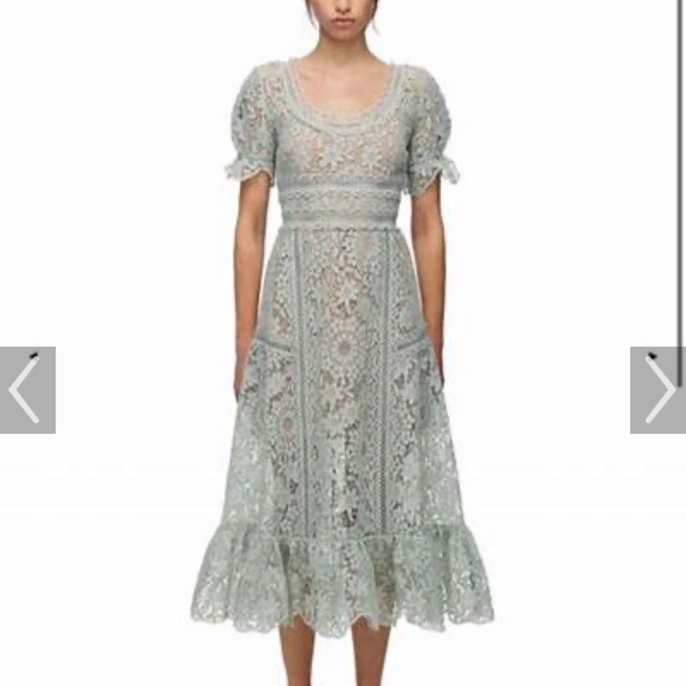 Self portrait GUIPURE LACE dress